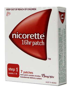 Nicorette Patches Step 1: 15mg  (7 pack)
