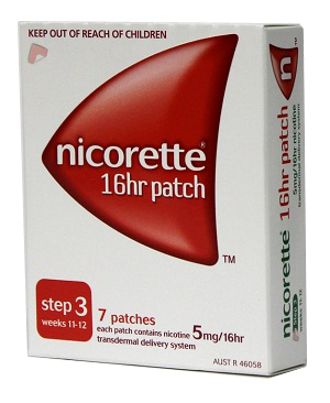 Nicorette Patches Step 3: 5mg (7 Pack)